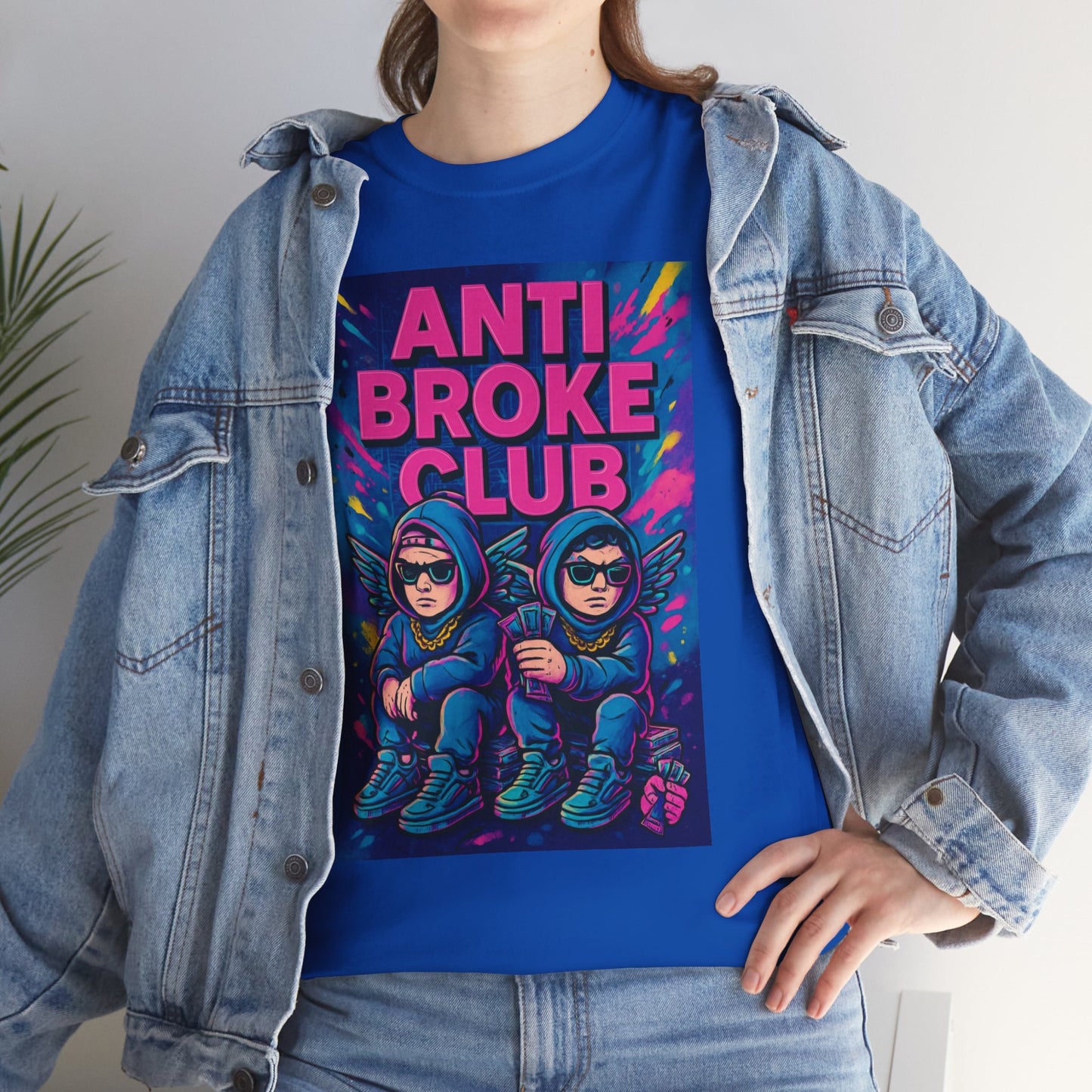 Anti Broke Club graphic T-shirt