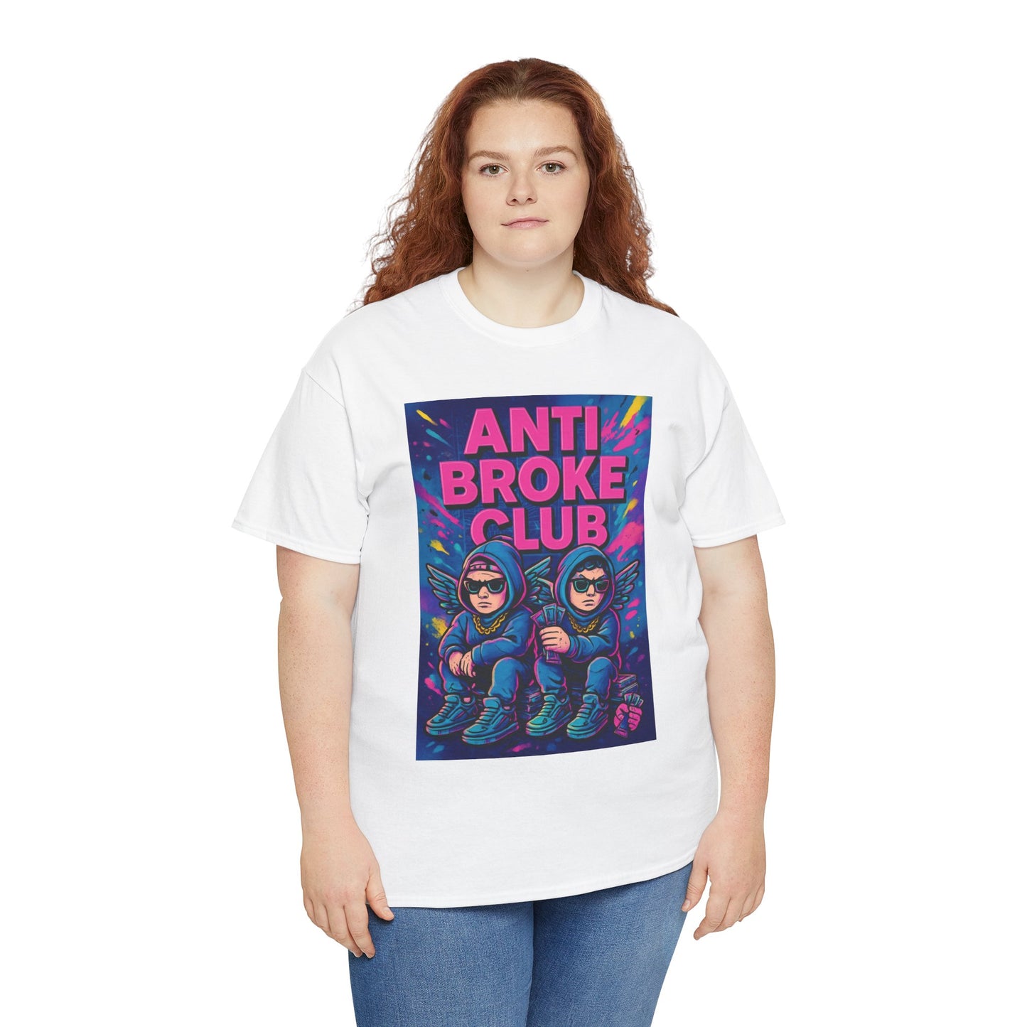Anti Broke Club graphic T-shirt