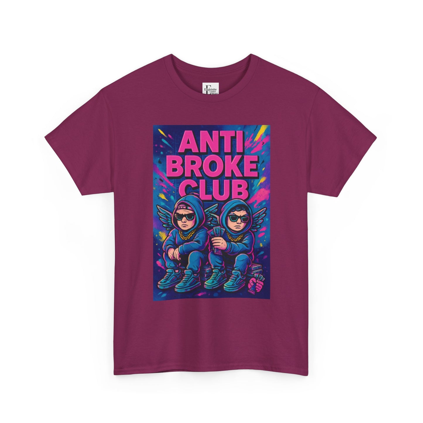 Anti Broke Club graphic T-shirt