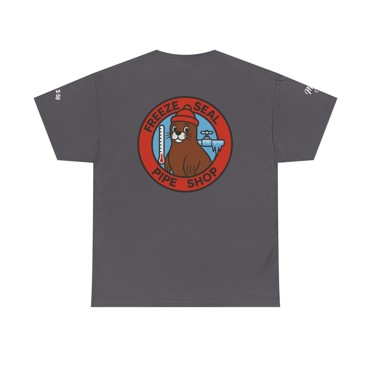 Unisex Heavy Cotton Tee with Bold Design, Casual Wear, Gift for Him/Her, Streetwear, Graphic Tee, Everyday Comfort, #ForTheFleet
