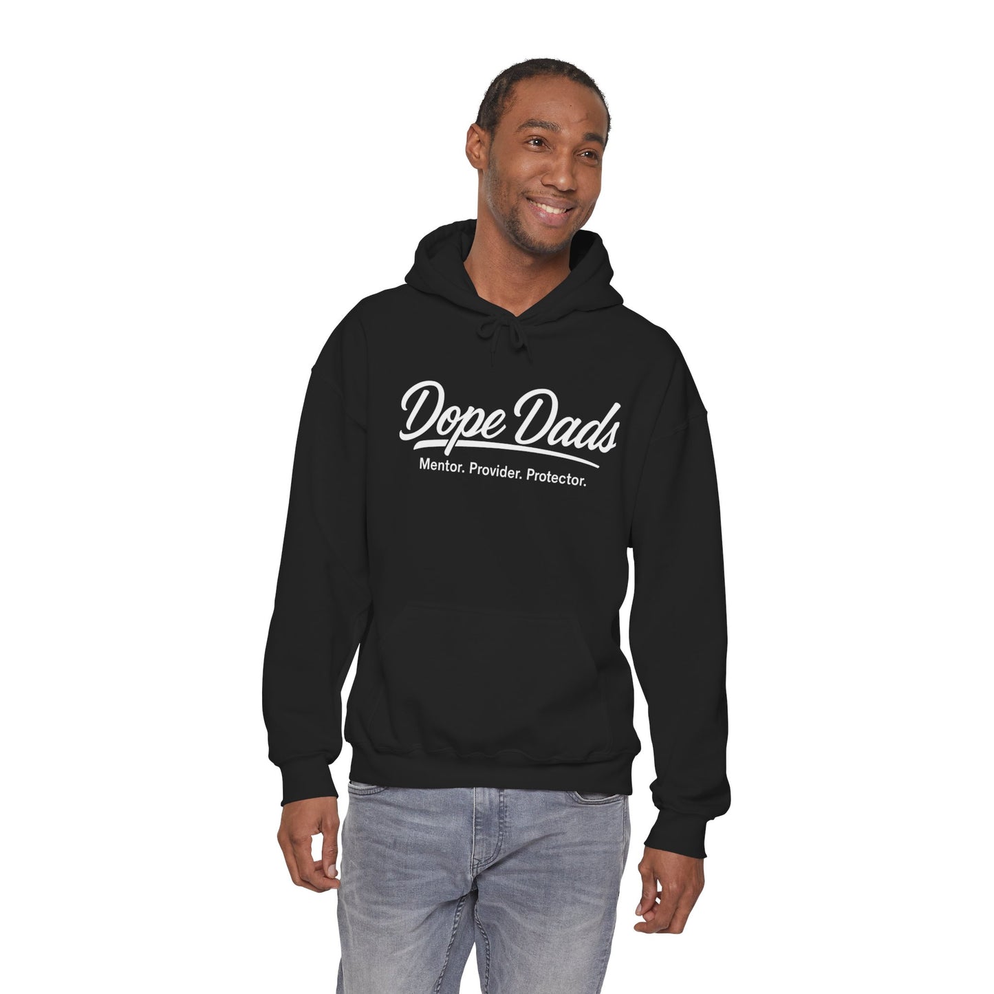 "Dope Dads: Mentor. Provider. Protector." Pullover for Proud Fathers