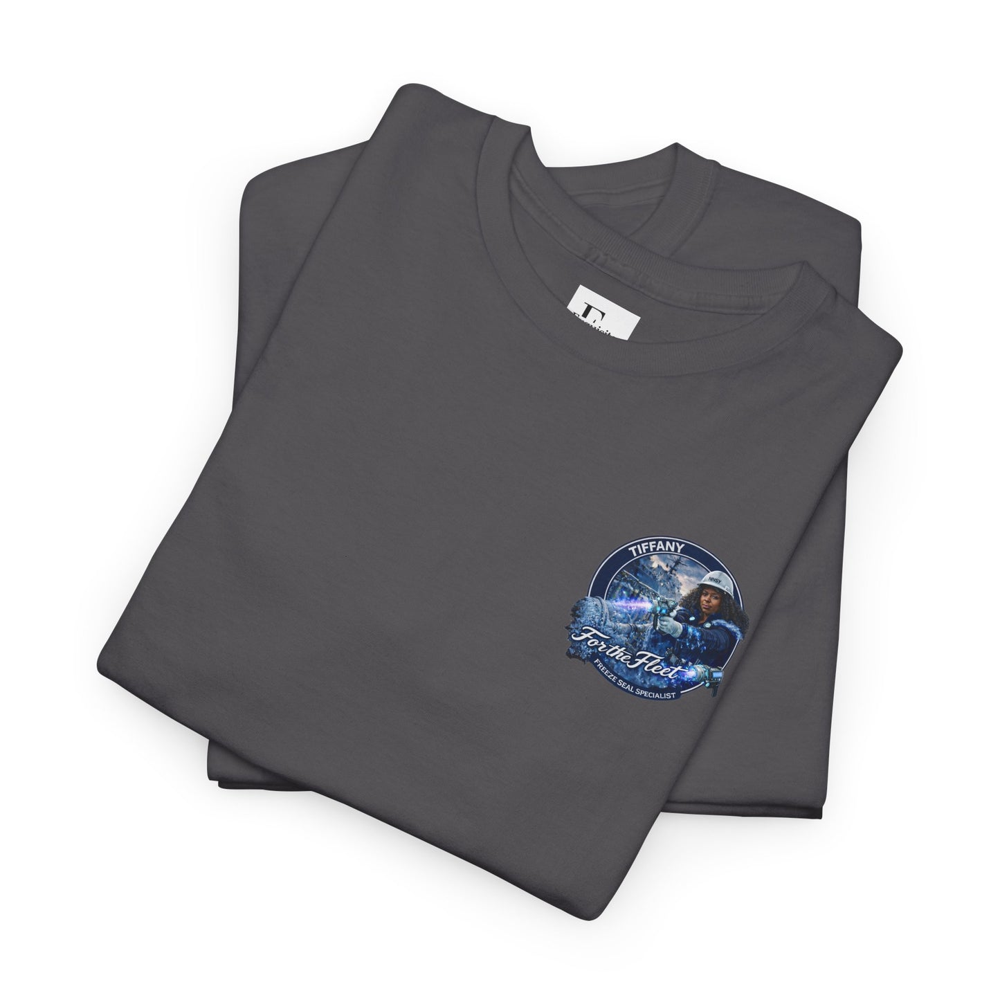 For the Fleet Tee — 'Tiffany' Space Pilot Graphic T-Shirt
