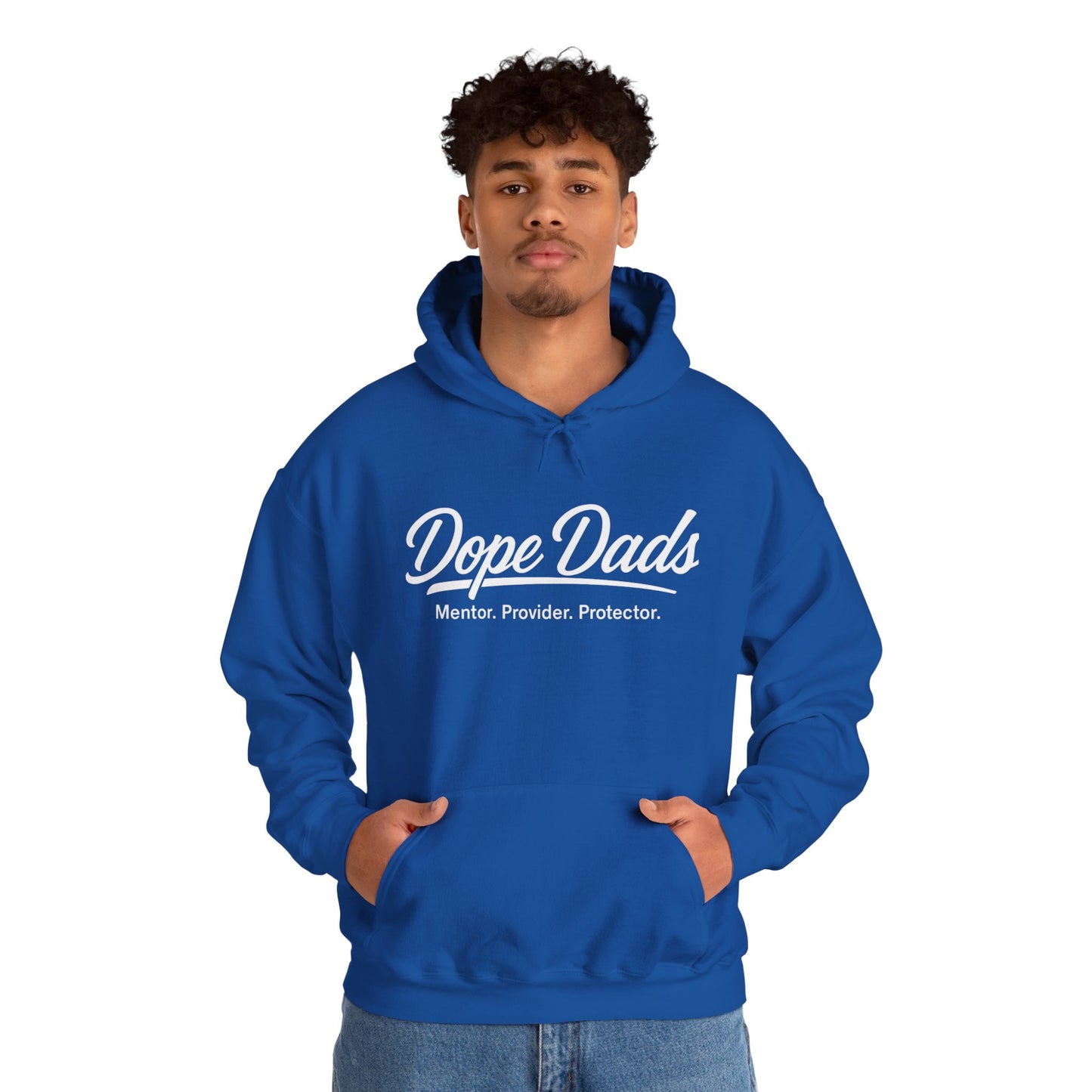 "Dope Dads: Mentor. Provider. Protector." Pullover for Proud Fathers
