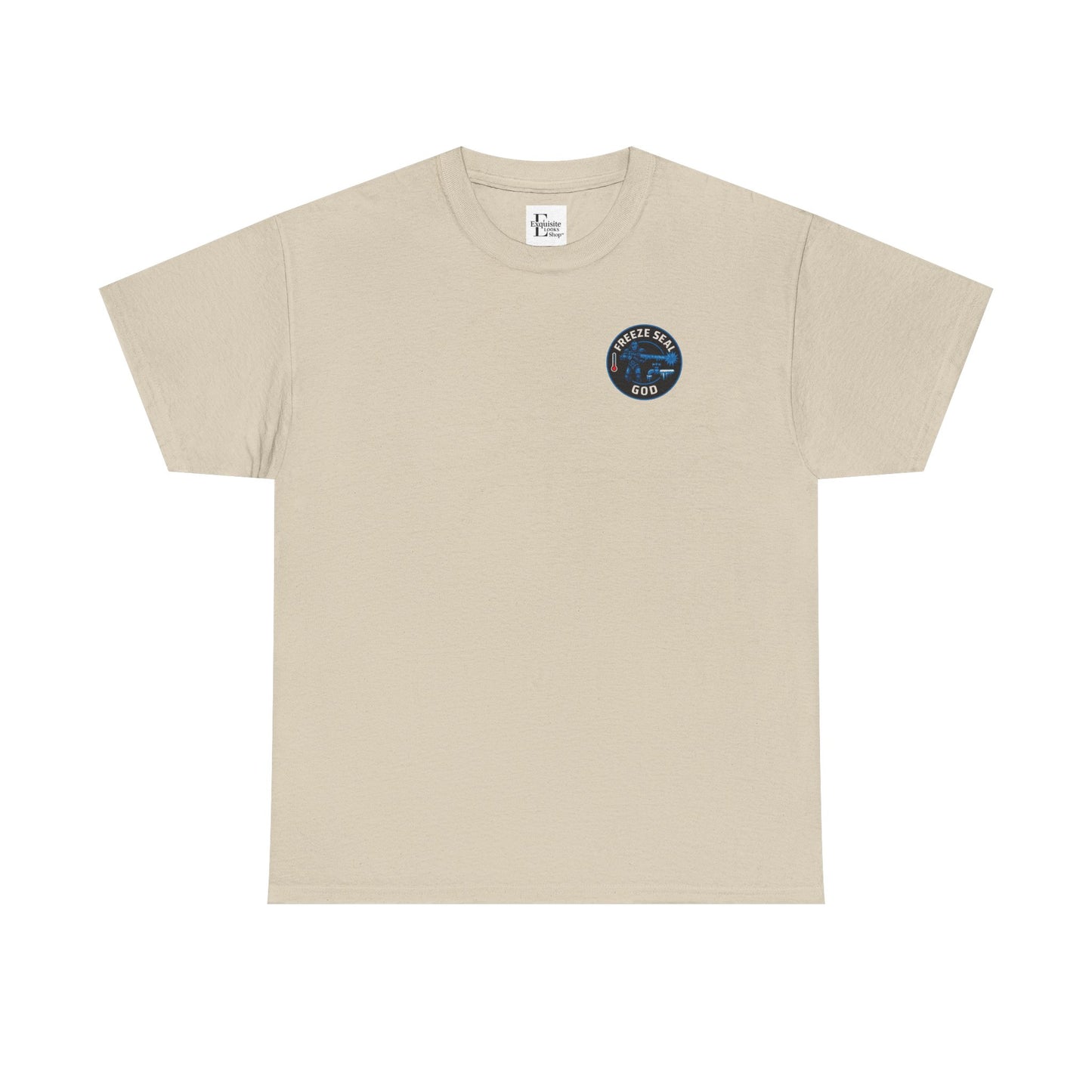 Freeze seal god logo unisex Heavy Cotton Tee