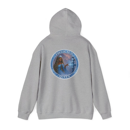 Freeze seal queen  Graphic Hooded Sweatshirt