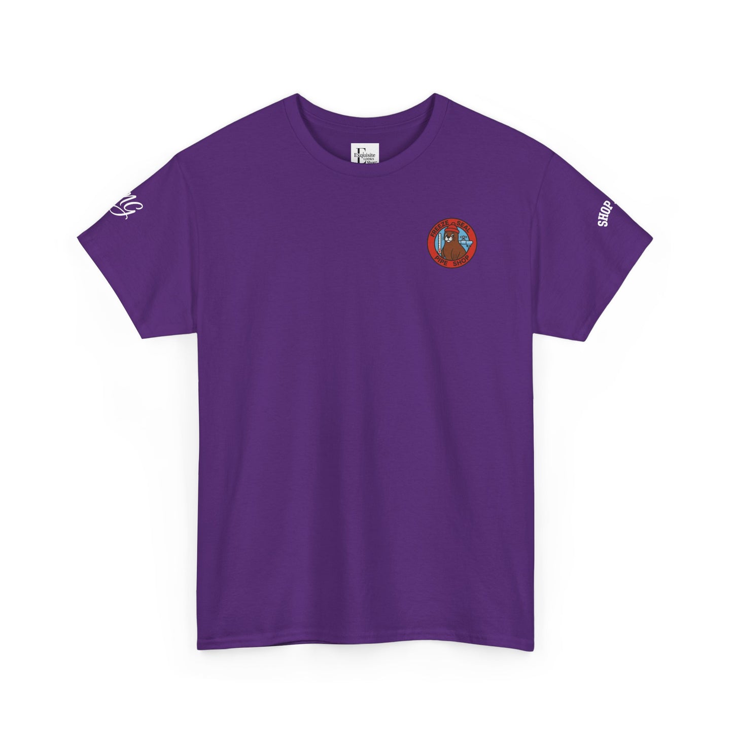 Unisex Heavy Cotton Tee with Bold Design, Casual Wear, Gift for Him/Her, Streetwear, Graphic Tee, Everyday Comfort, #ForTheFleet