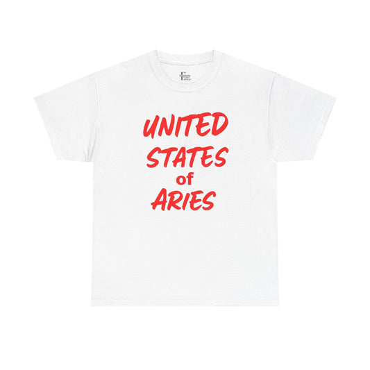 Aries Zodiac T-Shirt, Unisex Men and woman Heavy Cotton Tee