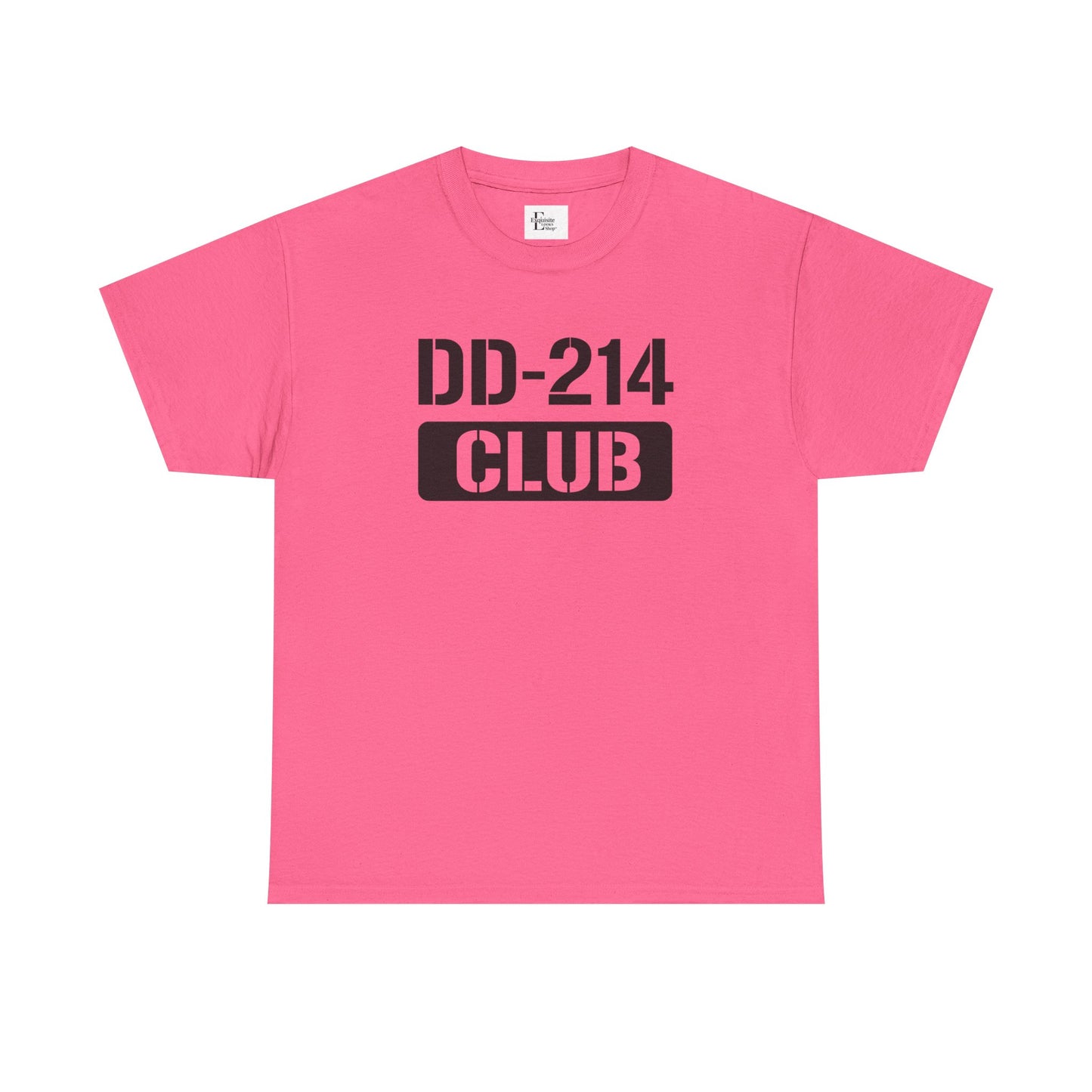 DD-214 Club Unisex Heavy Cotton Tee, Veterans Shirt, Patriotic T-Shirt, Casual Wear, Military Pride Apparel