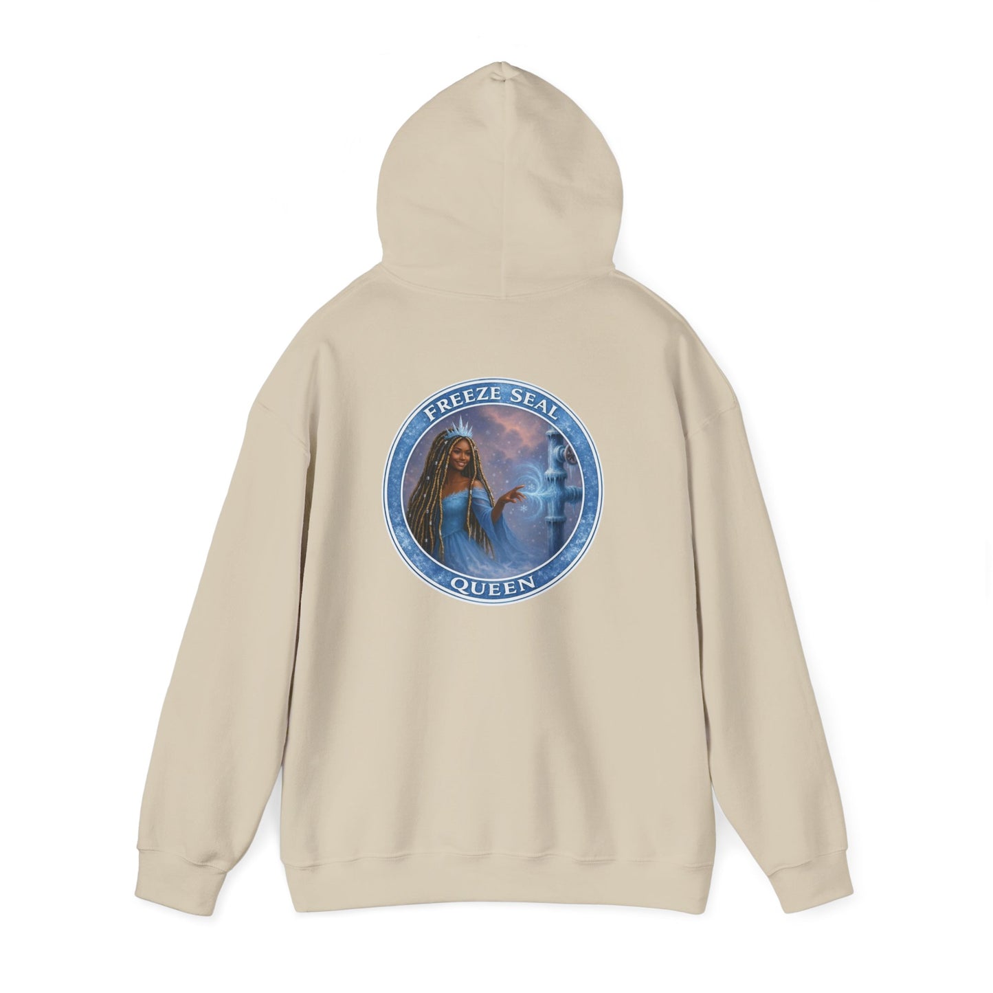 Freeze seal queen  Graphic Hooded Sweatshirt