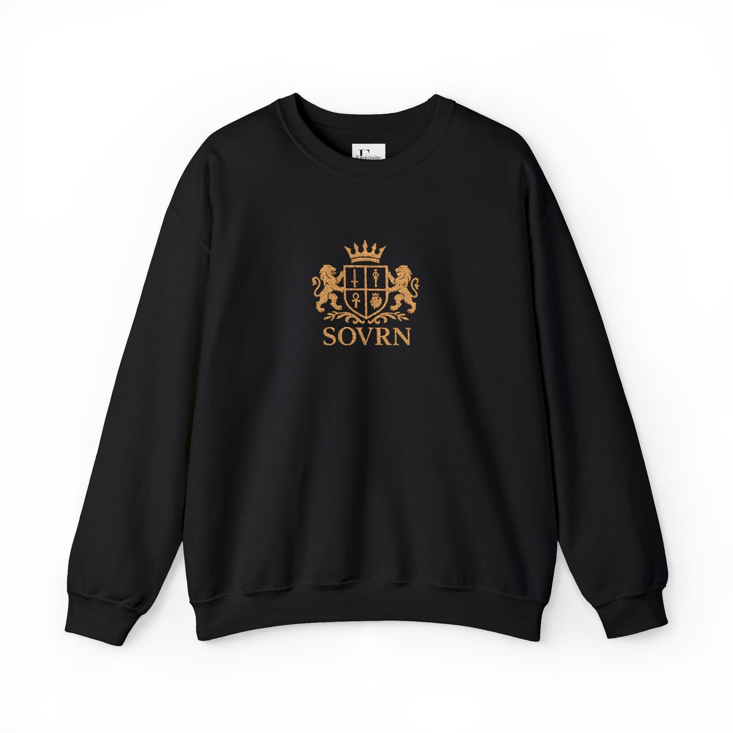 SOVRN "Red and Gold" Embroidered sweatshirt