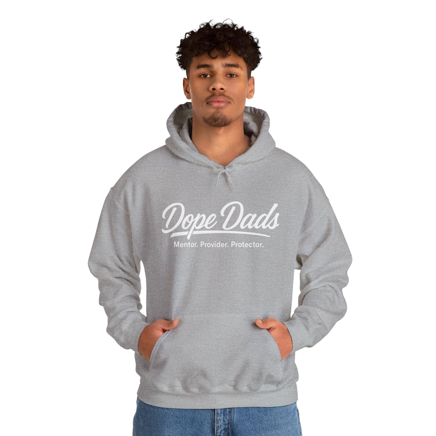 "Dope Dads: Mentor. Provider. Protector." Pullover for Proud Fathers, Father’s Day Gift