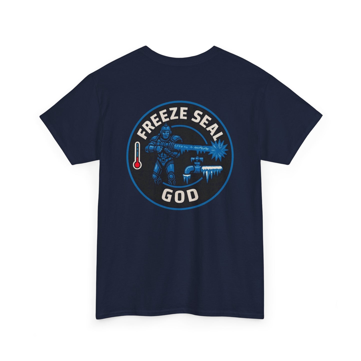 Freeze seal god logo unisex Heavy Cotton Tee