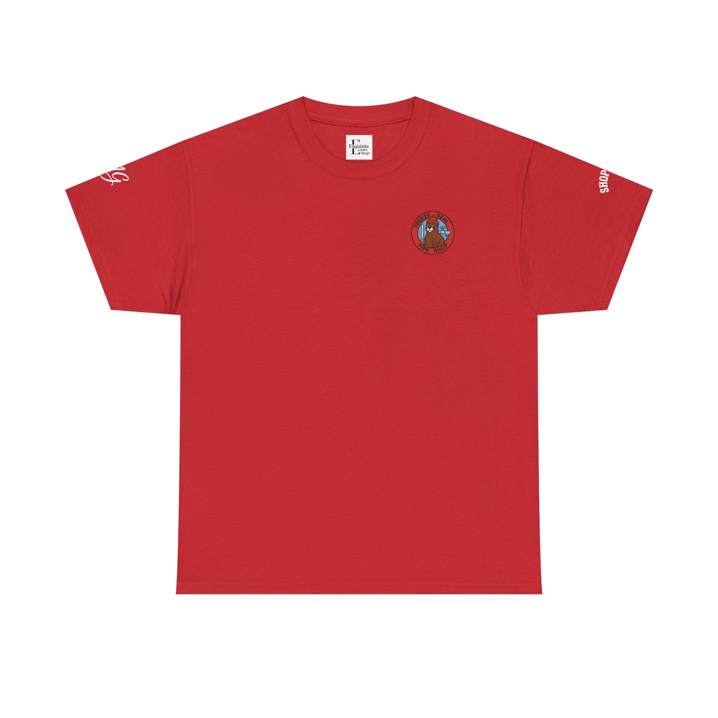 Unisex Heavy Cotton Tee with Bold Design, Casual Wear, Gift for Him/Her, Streetwear, Graphic Tee, Everyday Comfort, #ForTheFleet