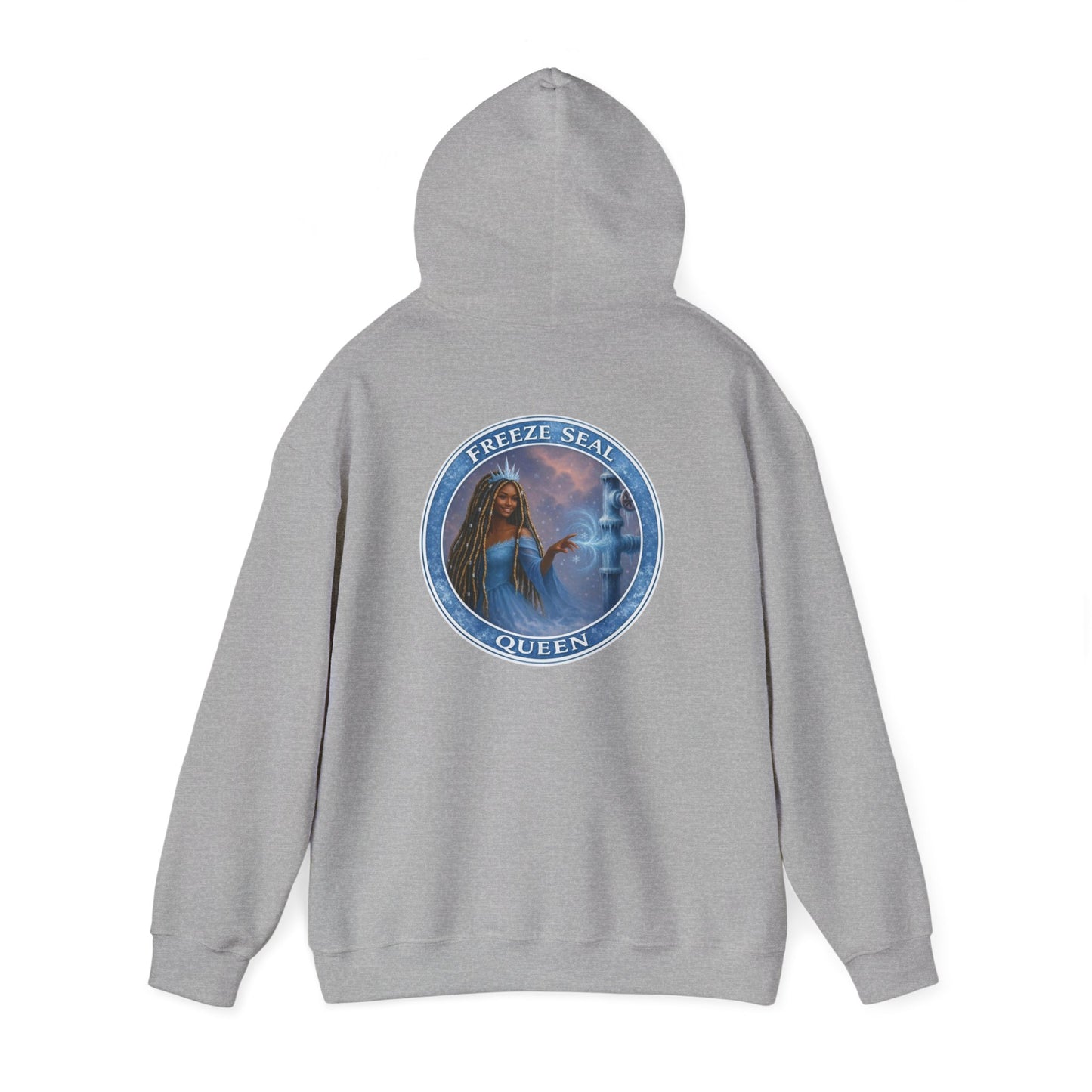 Freeze seal queen  Graphic Hooded Sweatshirt