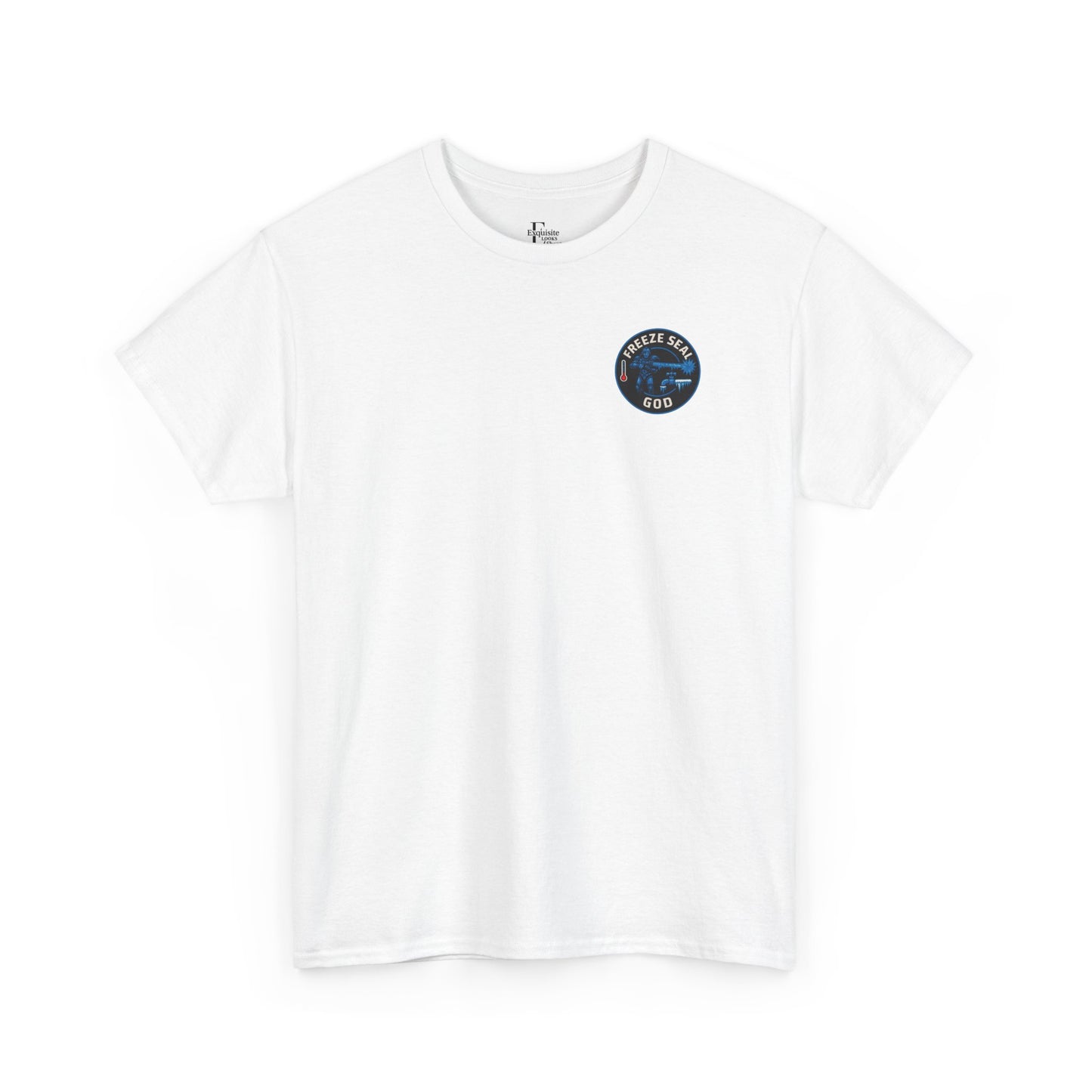 Freeze seal god logo unisex Heavy Cotton Tee