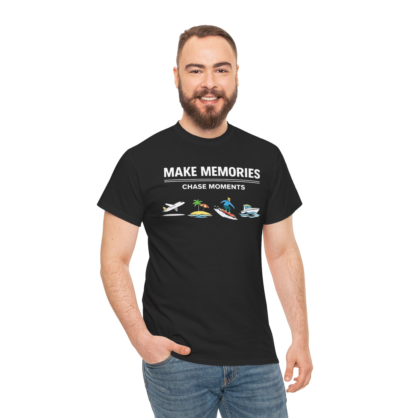 Make Memories "Chase Moments" Travel Graphic Tee
