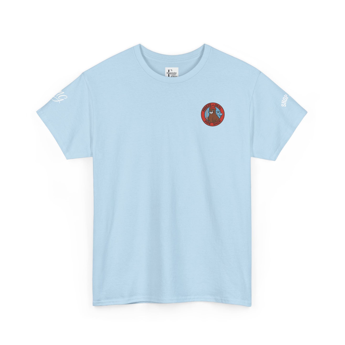 Unisex Heavy Cotton Tee with Bold Design, Casual Wear, Gift for Him/Her, Streetwear, Graphic Tee, Everyday Comfort, #ForTheFleet