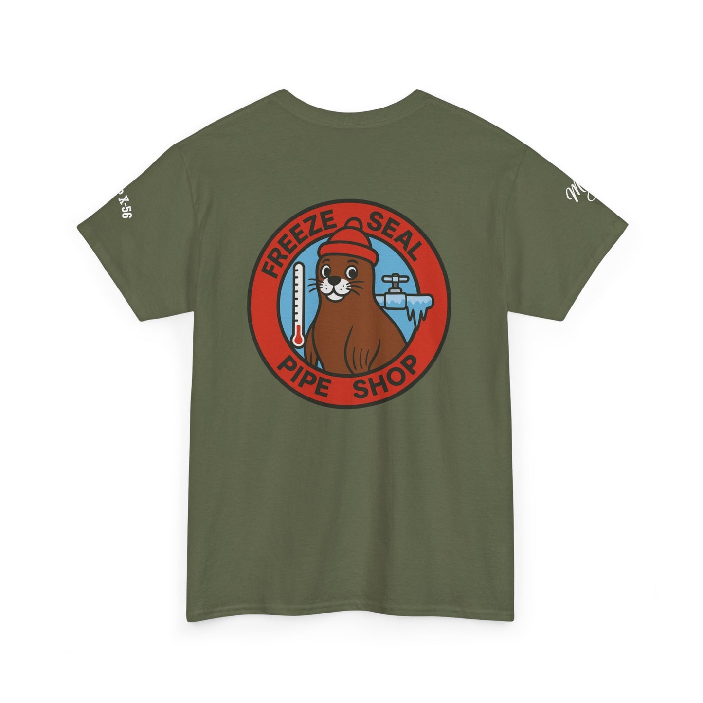 Unisex Heavy Cotton Tee with Bold Design, Casual Wear, Gift for Him/Her, Streetwear, Graphic Tee, Everyday Comfort, #ForTheFleet