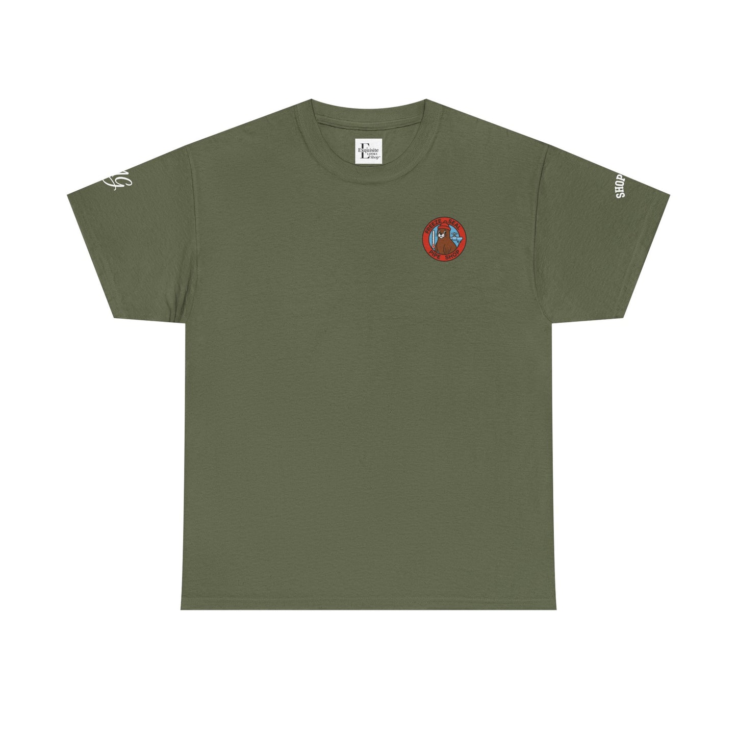 Unisex Heavy Cotton Tee with Bold Design, Casual Wear, Gift for Him/Her, Streetwear, Graphic Tee, Everyday Comfort, #ForTheFleet