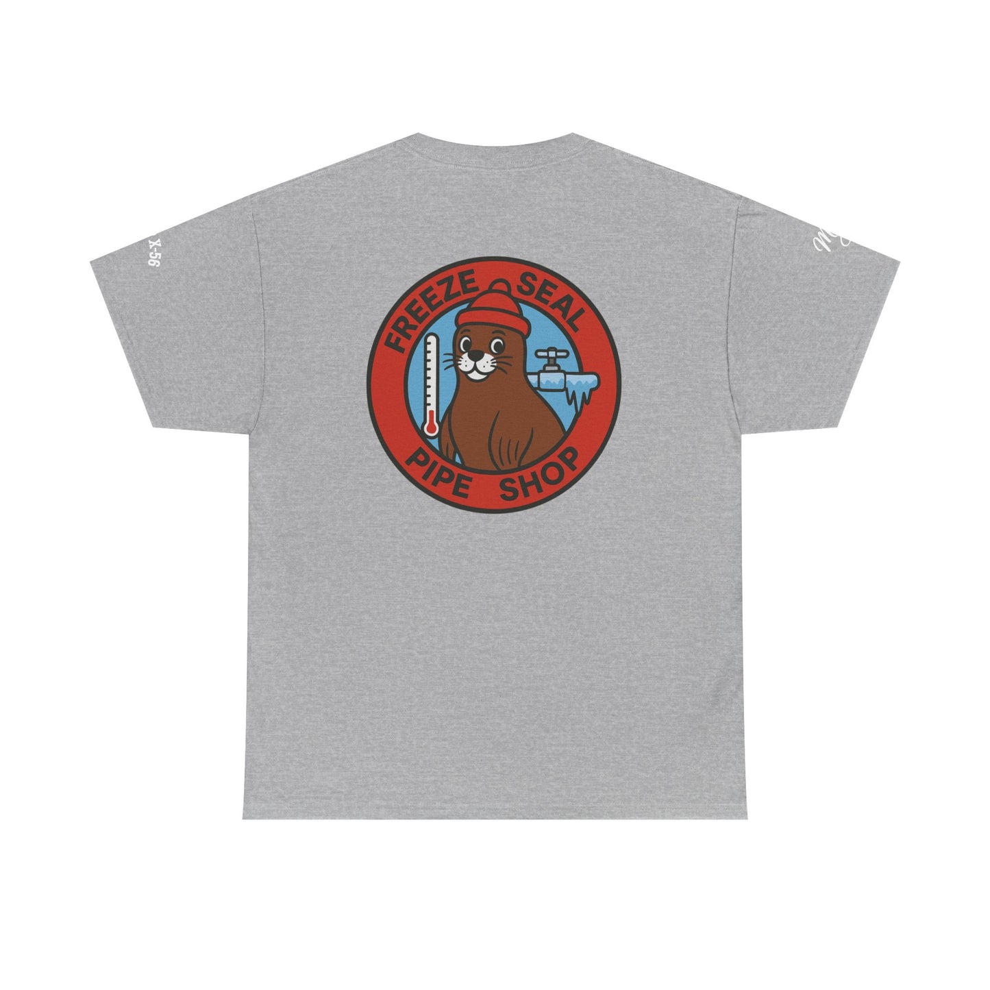 Unisex Heavy Cotton Tee with Bold Design, Casual Wear, Gift for Him/Her, Streetwear, Graphic Tee, Everyday Comfort, #ForTheFleet
