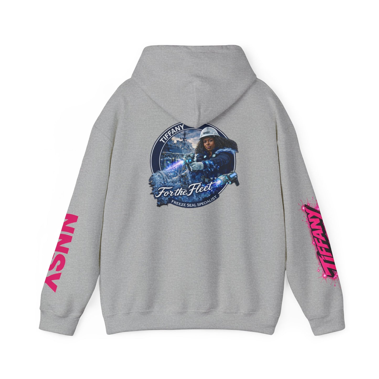 Tiffany freeze seal Unisex Heavy Blend™ Hooded Sweatshirt