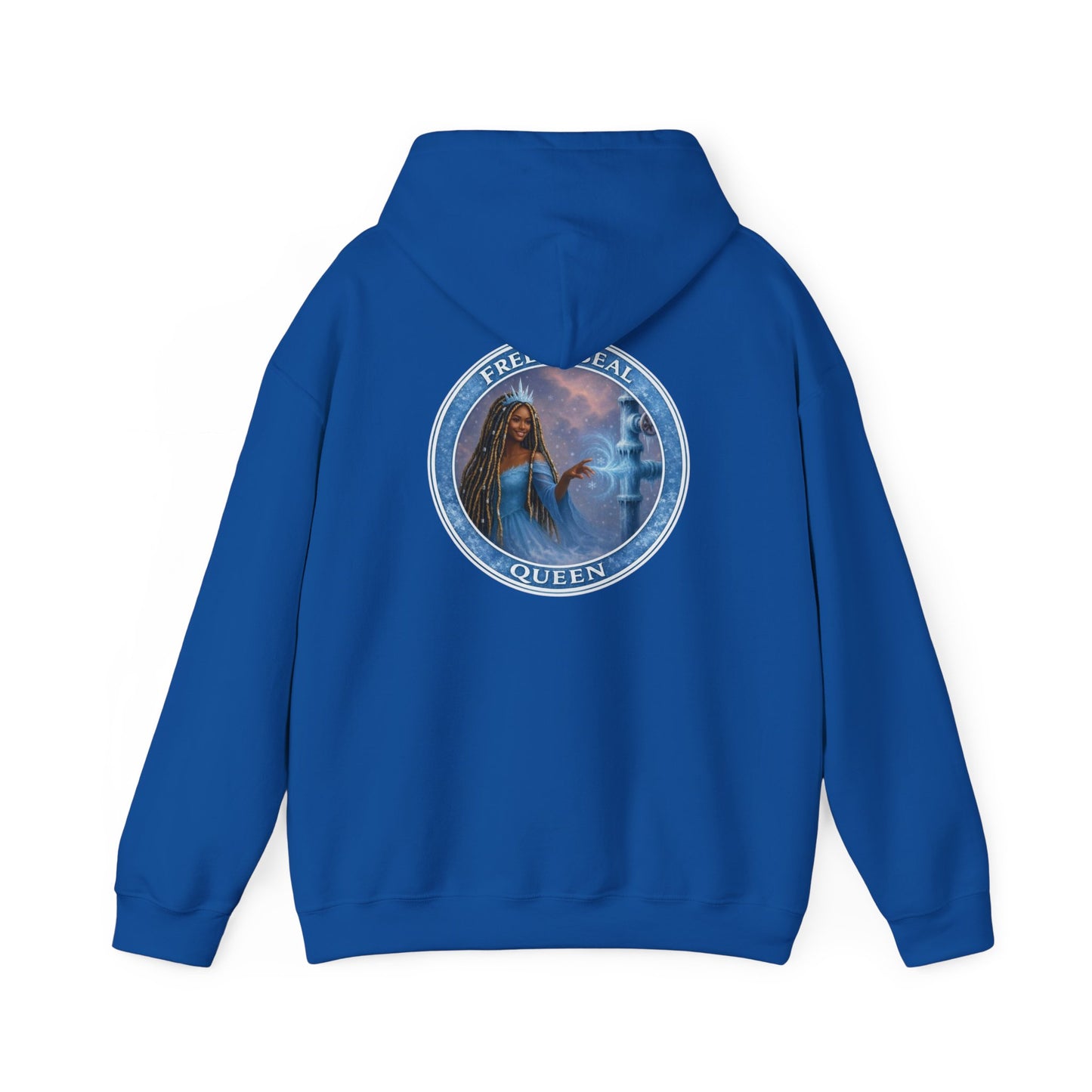 Freeze seal queen  Graphic Hooded Sweatshirt