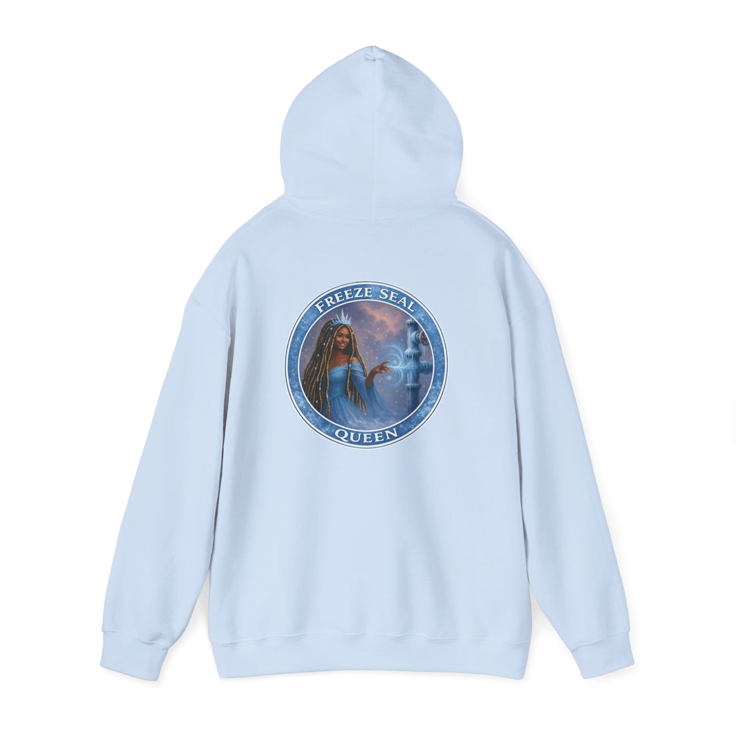 Freeze seal queen  Graphic Hooded Sweatshirt