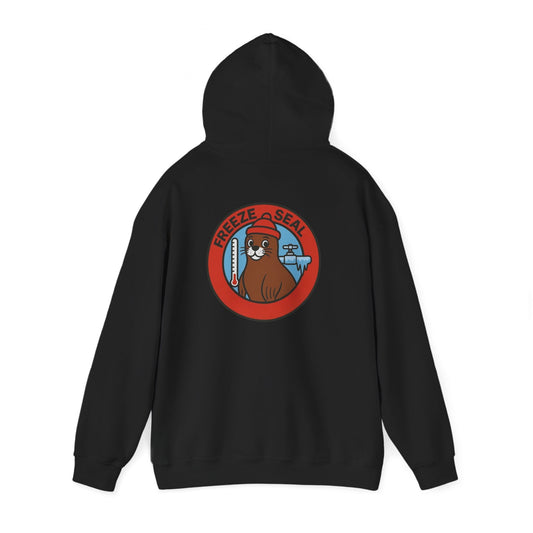 Freeze seal "seal" Unisex Hooded Sweatshirt