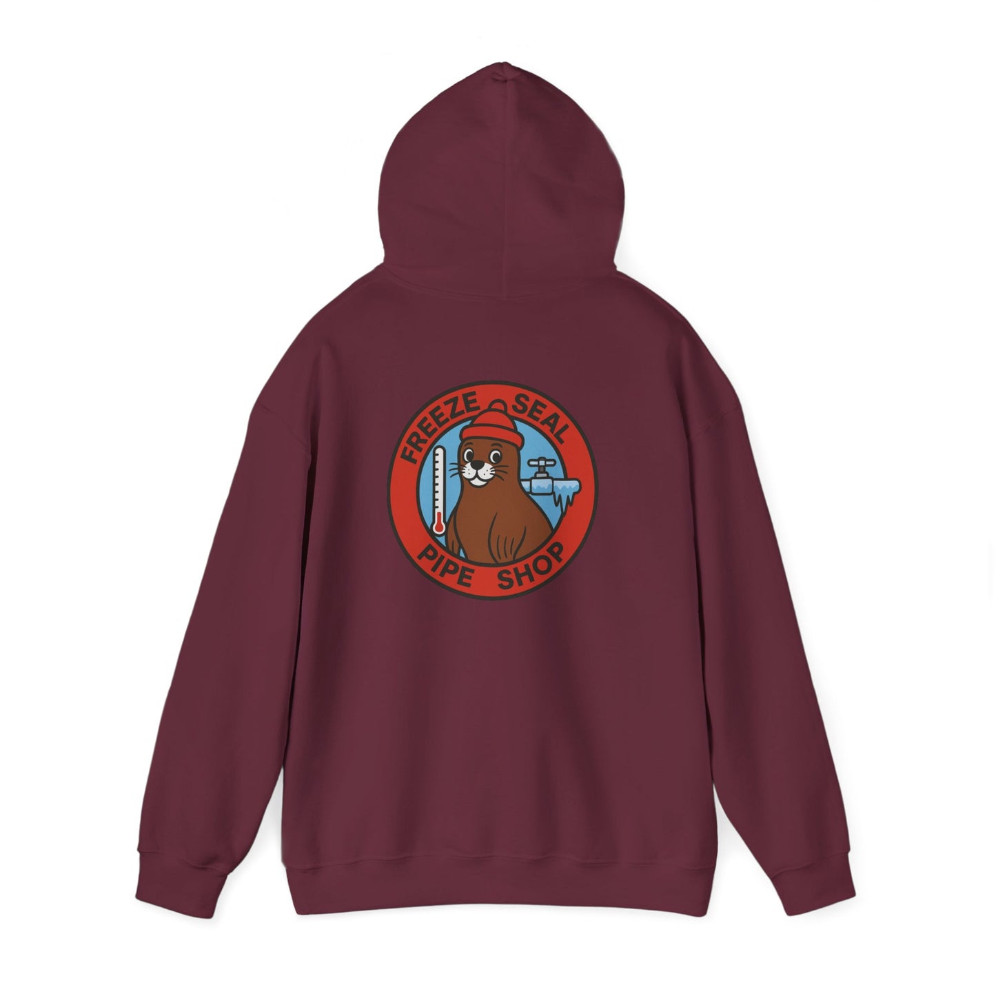 Unisex Heavy Blend™ freeze seal pipe shop Hoodie