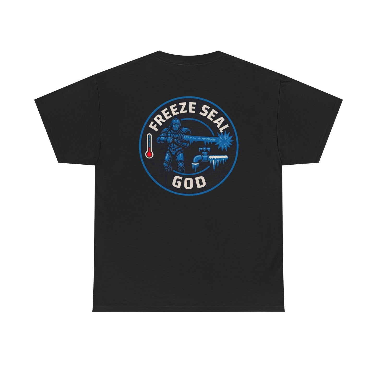 Freeze seal god logo unisex Heavy Cotton Tee