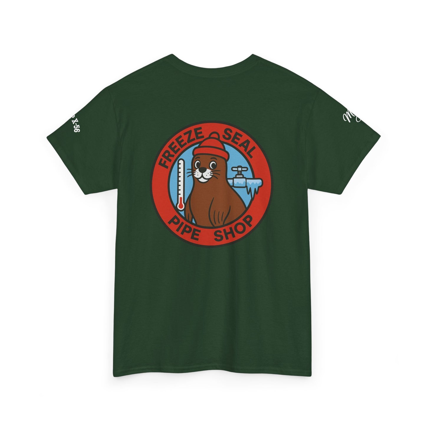 Unisex Heavy Cotton Tee with Bold Design, Casual Wear, Gift for Him/Her, Streetwear, Graphic Tee, Everyday Comfort, #ForTheFleet