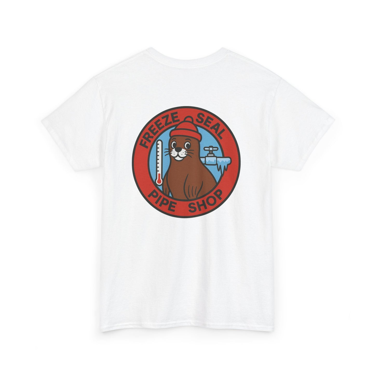 Unisex Heavy Cotton Tee with Bold Design, Casual Wear, Gift for Him/Her, Streetwear, Graphic Tee, Everyday Comfort, #ForTheFleet