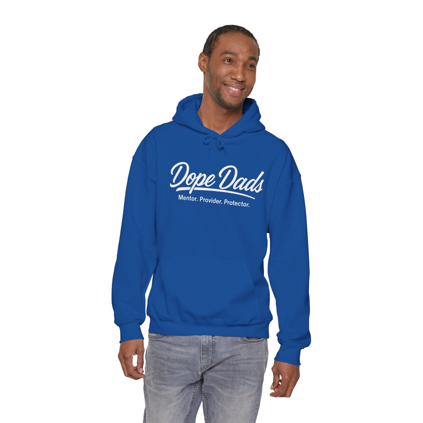 "Dope Dads: Mentor. Provider. Protector." Pullover for Proud Fathers
