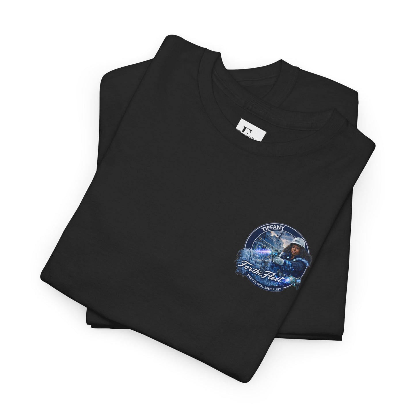 For the Fleet Tee — 'Tiffany' Space Pilot Graphic T-Shirt