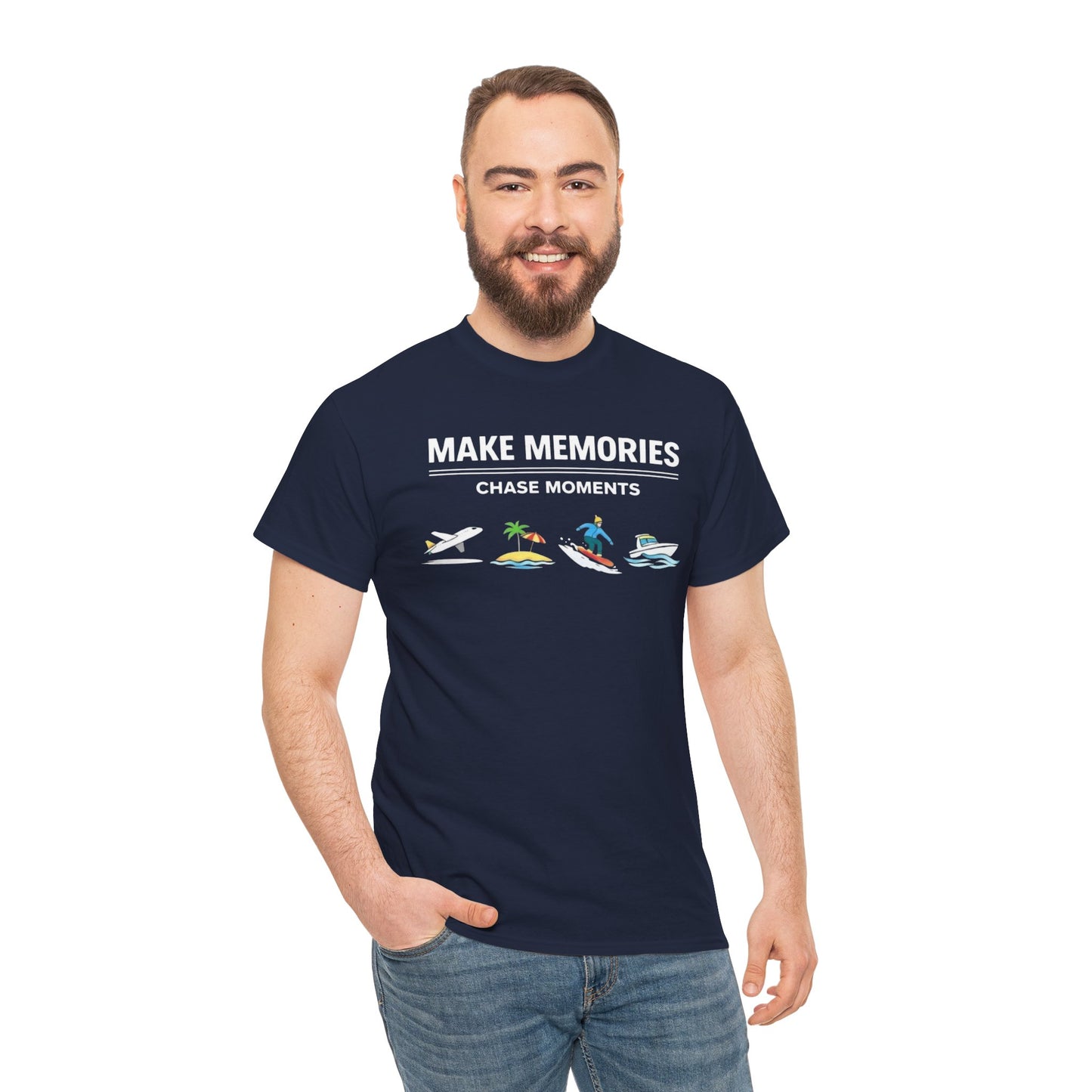 Make Memories "Chase Moments" Travel Graphic Tee