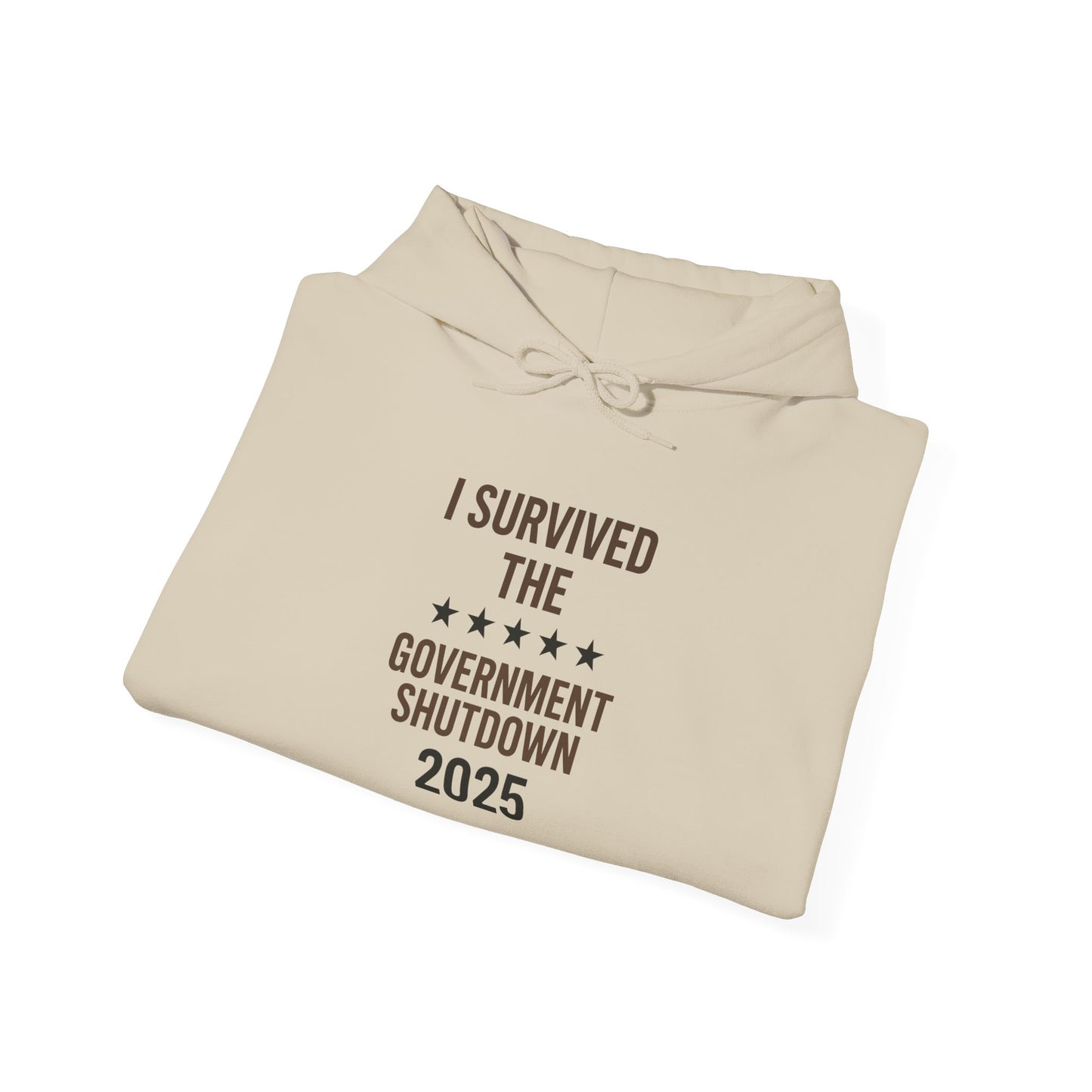 Multiple colored "I survived the goverment shutdown" Hoodie