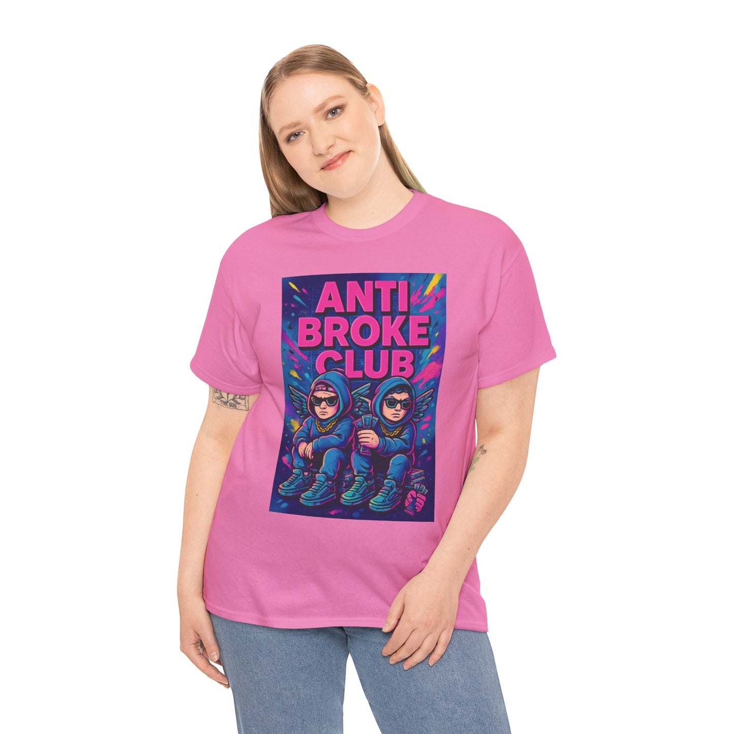 Anti Broke Club graphic T-shirt