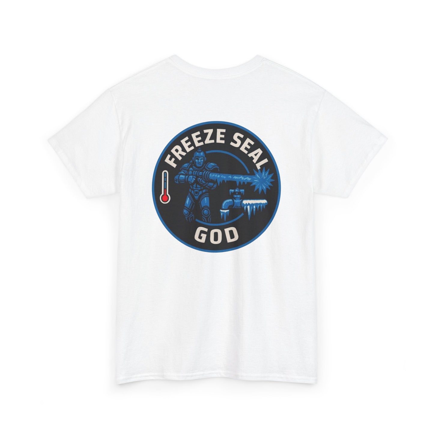 Freeze seal god logo unisex Heavy Cotton Tee