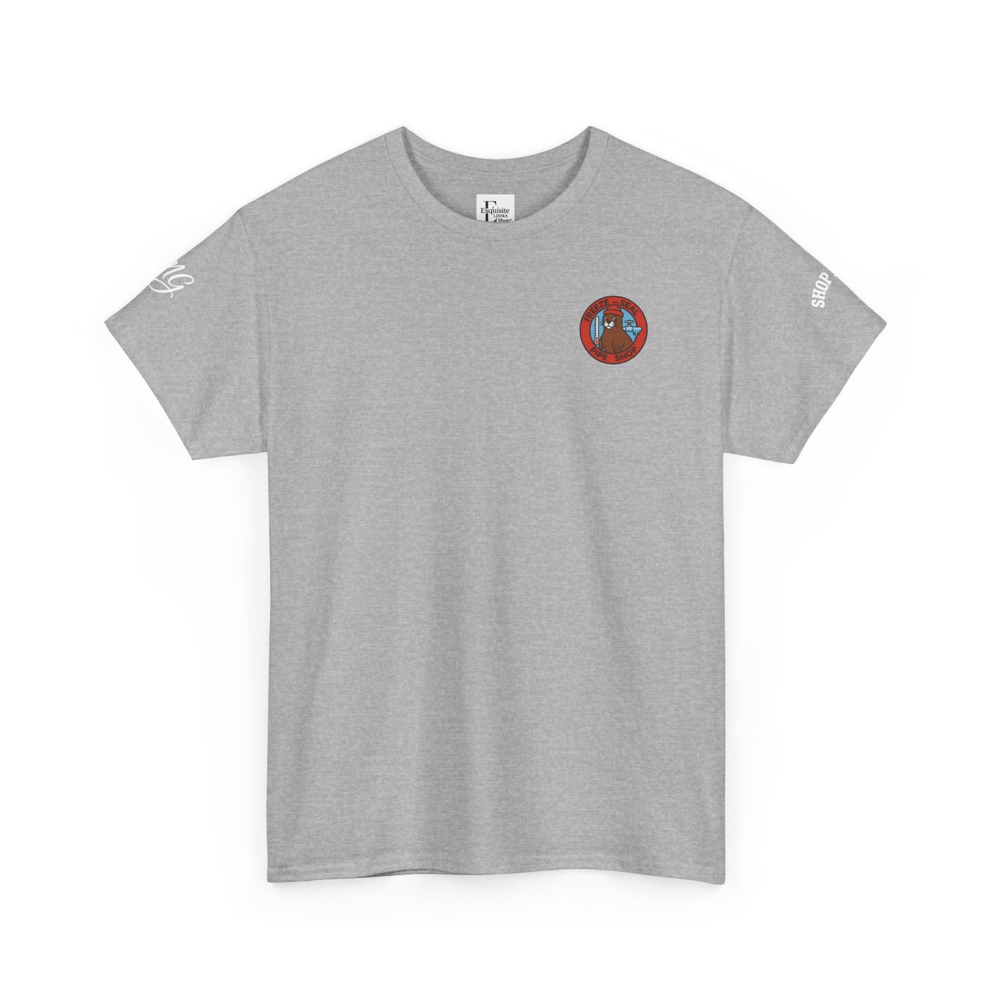 Unisex Heavy Cotton Tee with Bold Design, Casual Wear, Gift for Him/Her, Streetwear, Graphic Tee, Everyday Comfort, #ForTheFleet