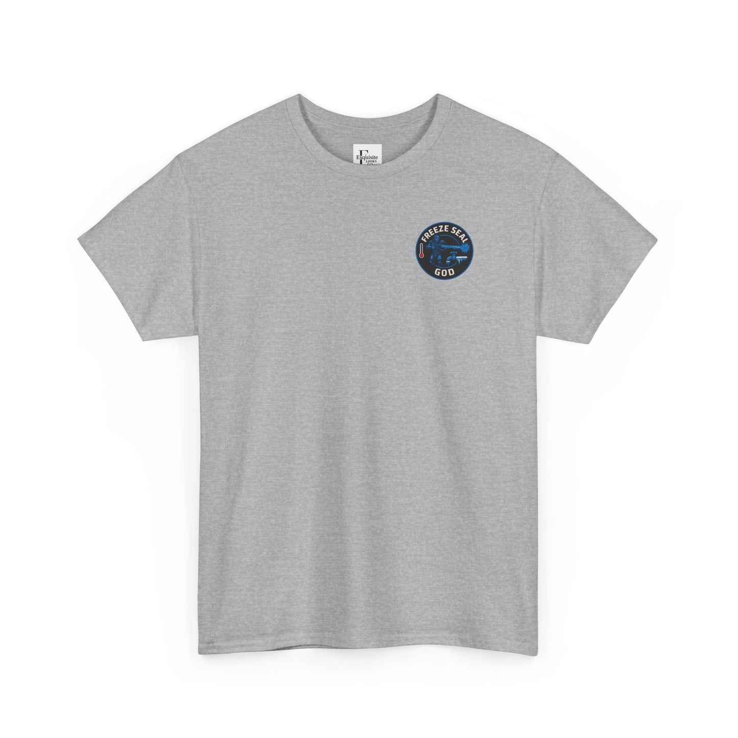 Freeze seal god logo unisex Heavy Cotton Tee