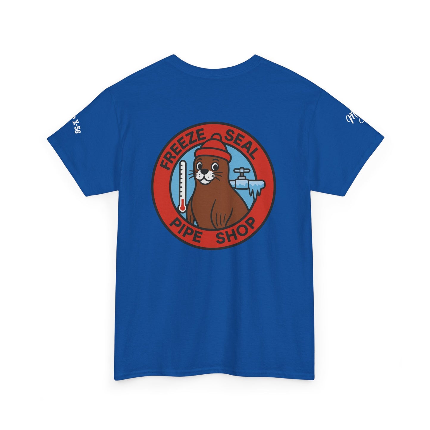 Unisex Heavy Cotton Tee with Bold Design, Casual Wear, Gift for Him/Her, Streetwear, Graphic Tee, Everyday Comfort, #ForTheFleet