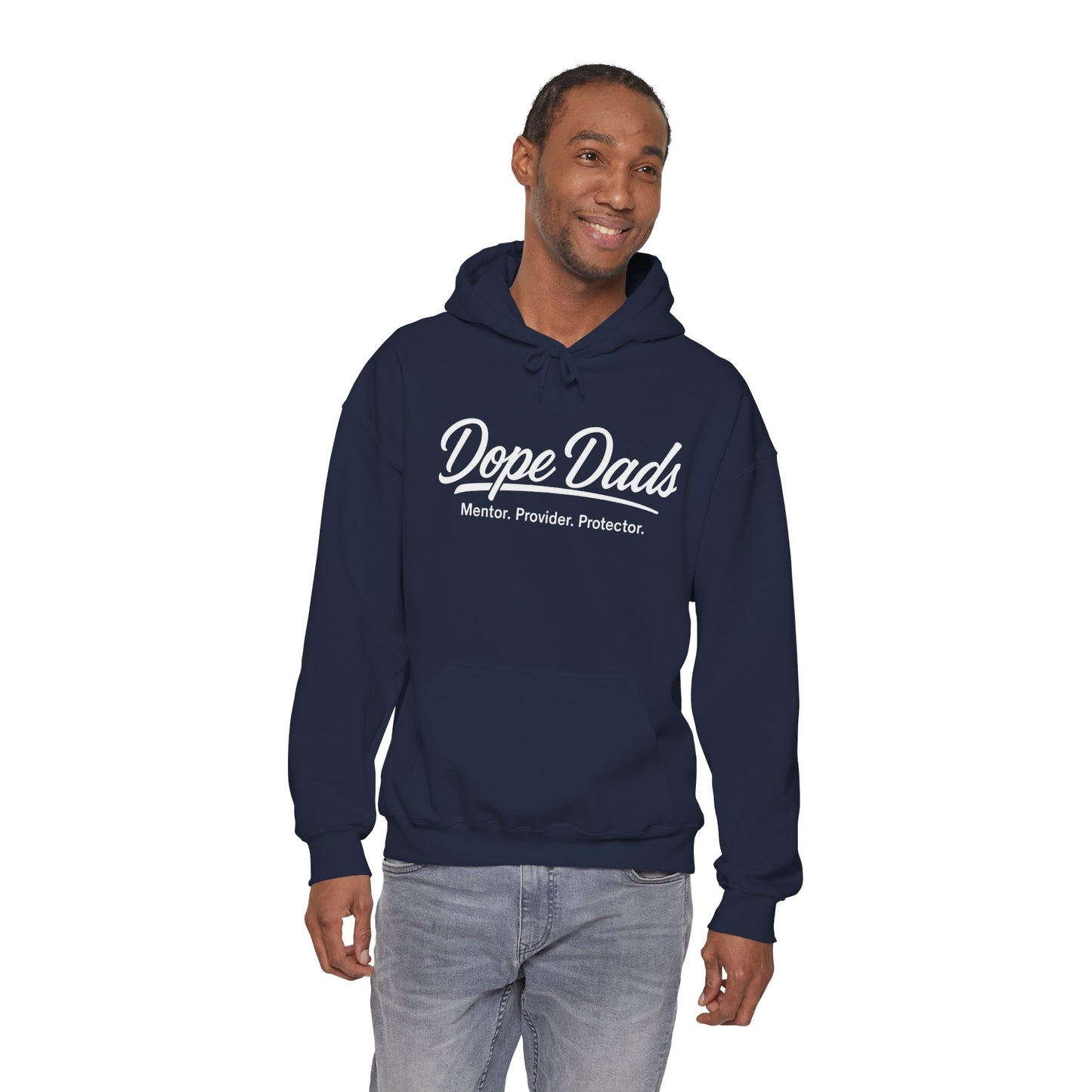 "Dope Dads: Mentor. Provider. Protector." Pullover for Proud Fathers