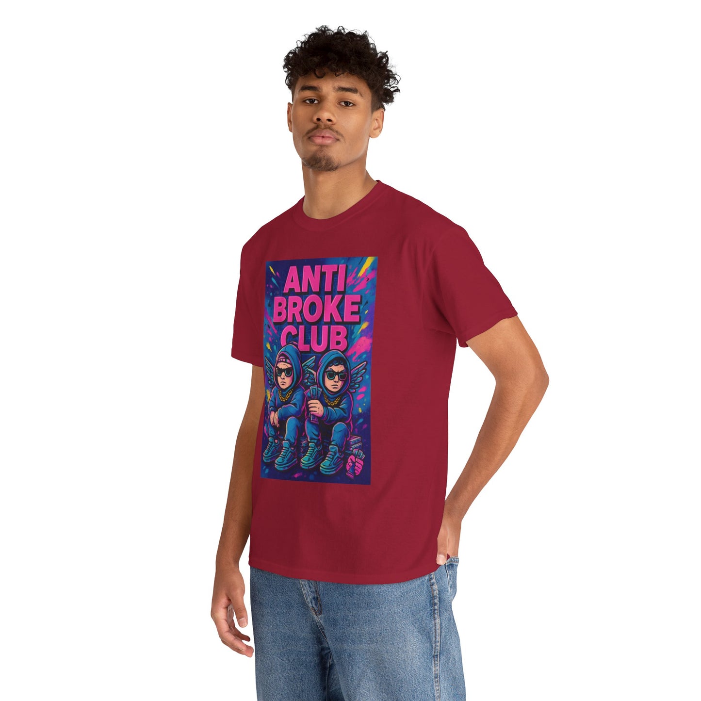 Anti Broke Club graphic T-shirt