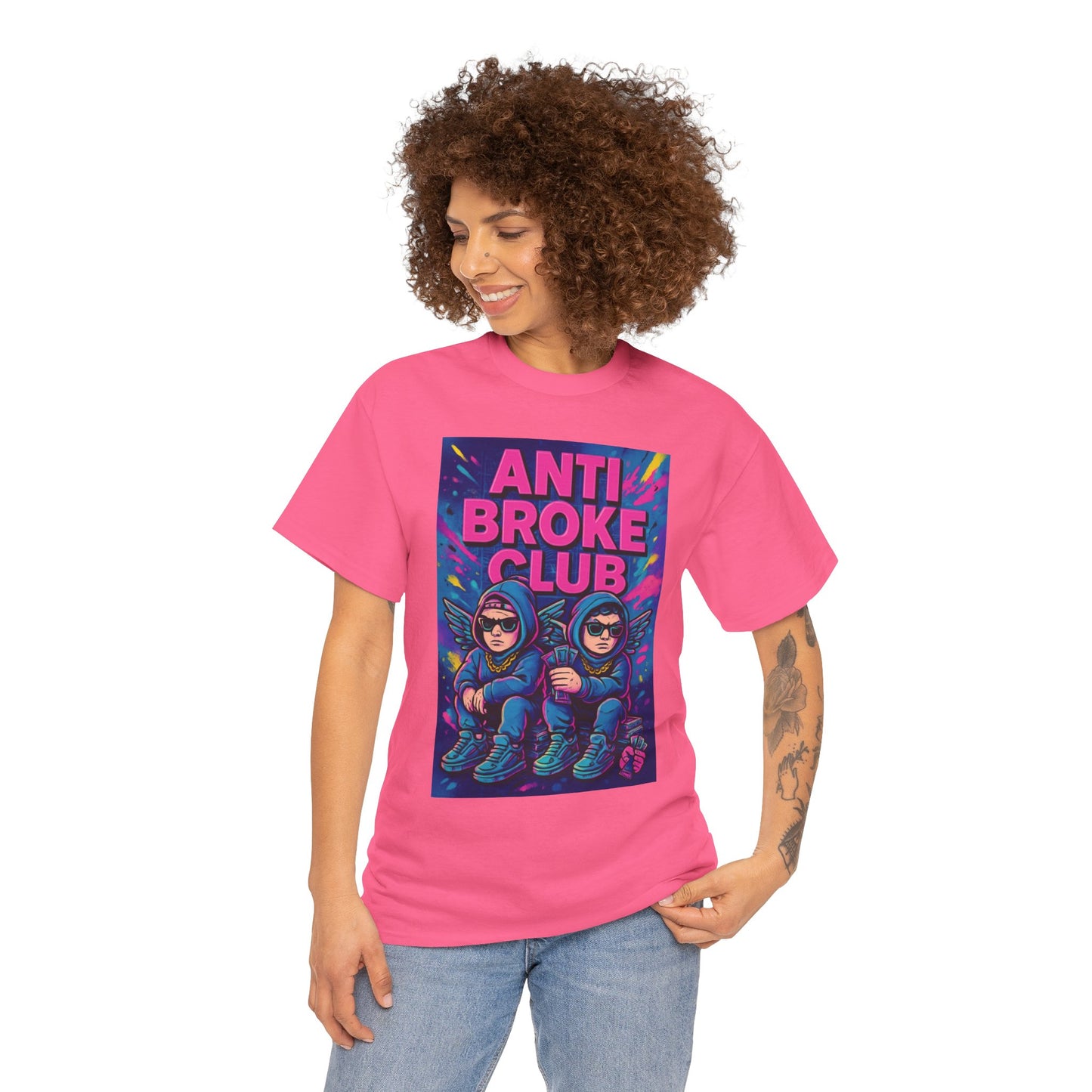 Anti Broke Club graphic T-shirt