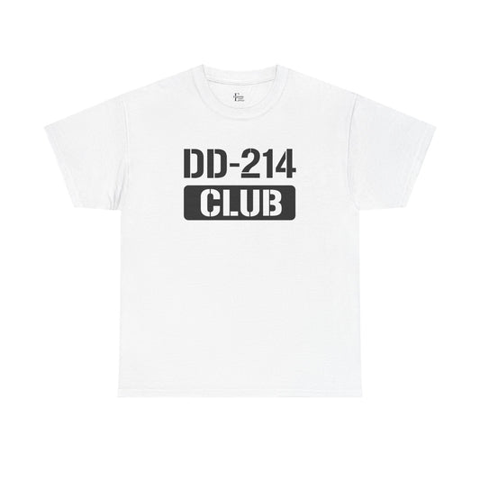 DD-214 Club Unisex Heavy Cotton Tee,