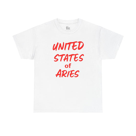 Aries Zodiac T-Shirt, Unisex Men and woman Heavy Cotton Tee