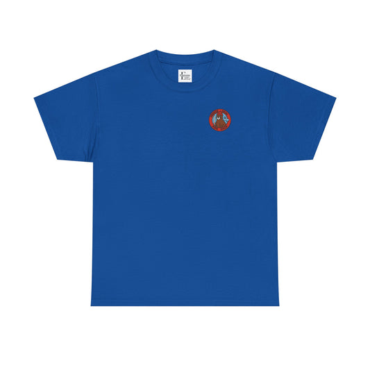Unisex Heavy Cotton Tee with Bold Design, Casual Wear, Gift for Him/Her, Streetwear, Graphic Tee, Everyday Comfort, #ForTheFleet