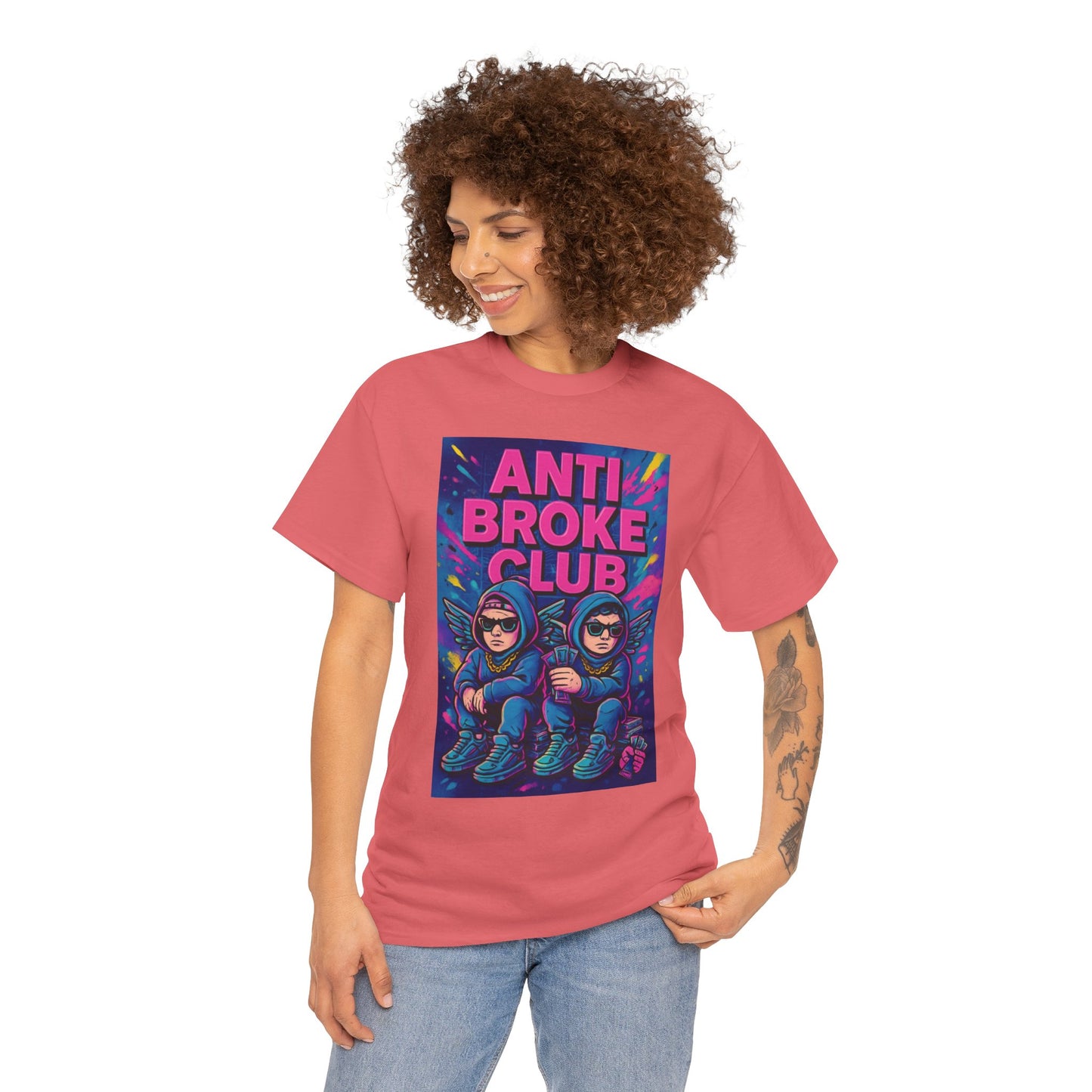 Anti Broke Club graphic T-shirt