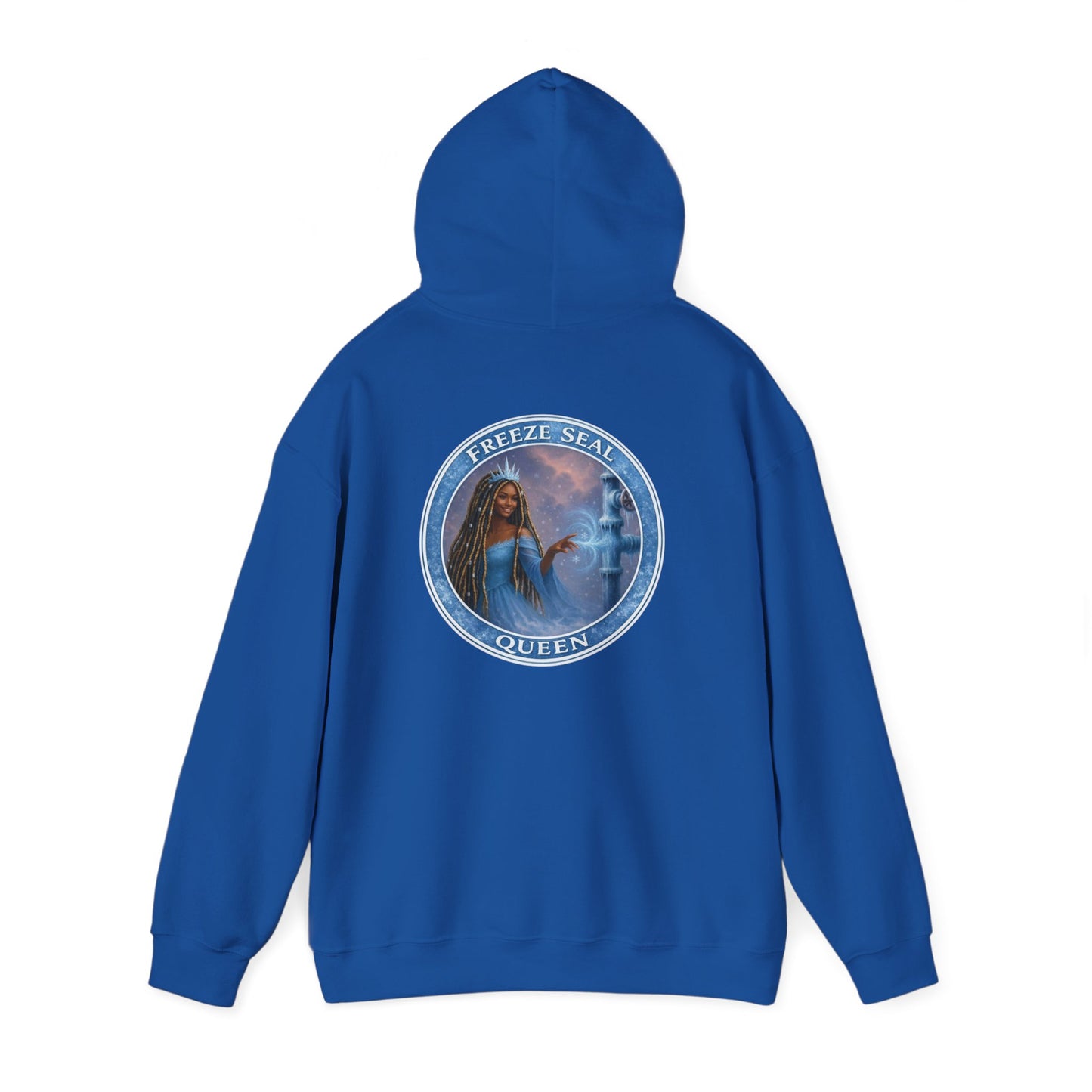 Freeze seal queen  Graphic Hooded Sweatshirt