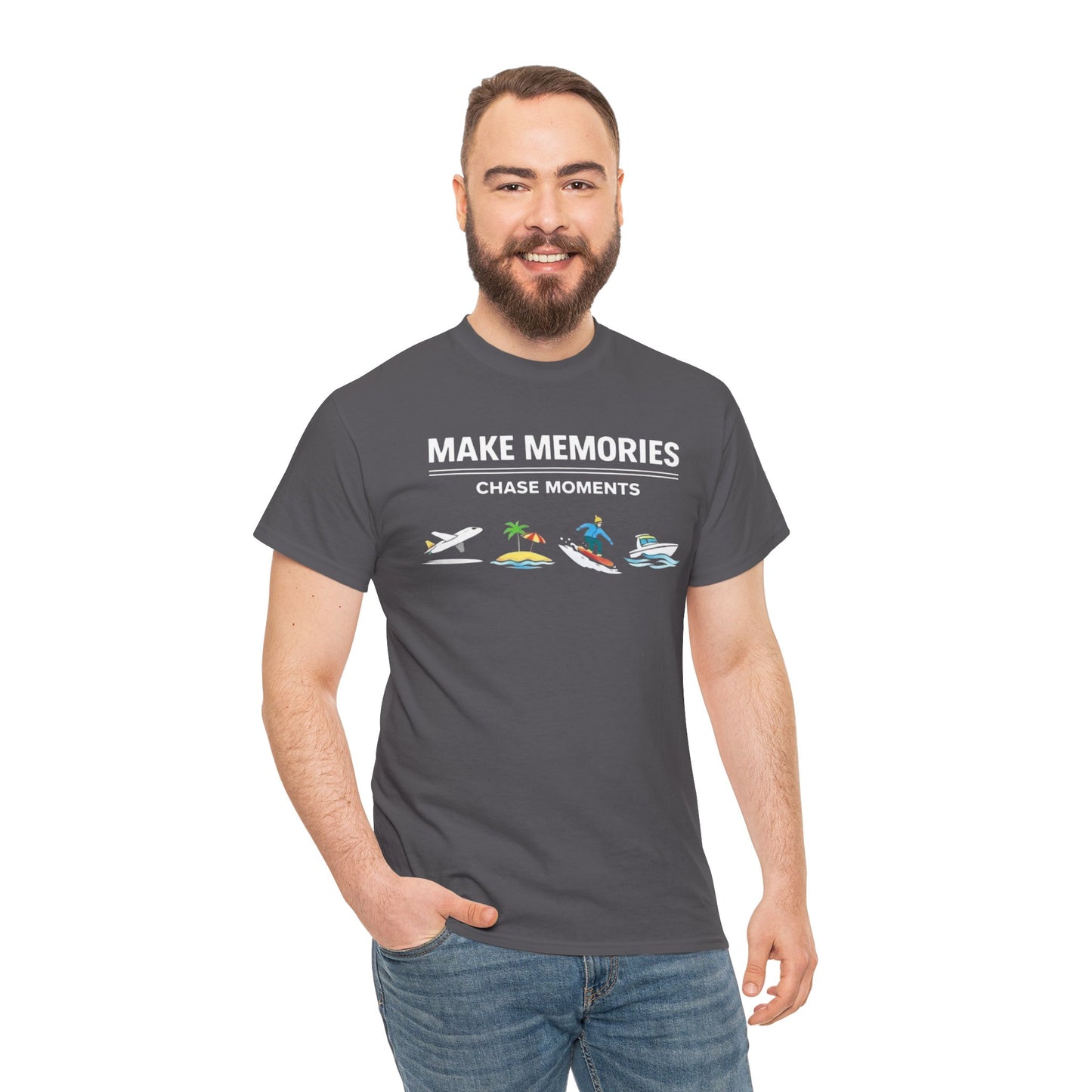 Make Memories "Chase Moments" Travel Graphic Tee